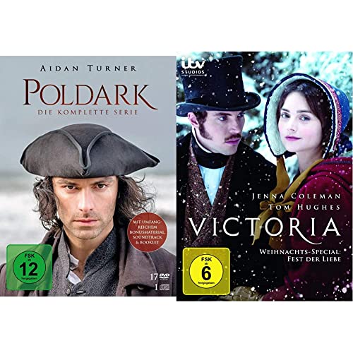 Poldark - Die komplette Serie [17 DVDs + 1 CD] & Victoria Weihnachtsspecial von EDEL Music & Entertainmen