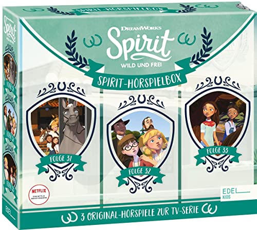 Spirit: wild und frei - Die Hörspiel-Box mit den Folgen 31 - 33 - Die Original-Hörspiele zur TV-Serie [3 CDs] von EDEL Music & Entertainmen