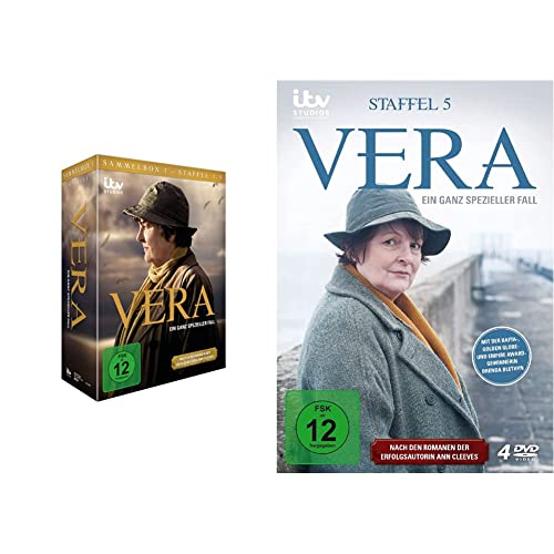 Vera: Ein ganz spezieller Fall - Sammelbox 1 [12 DVDs] & Vera - Ein ganz spezieller Fall - Staffel 5 [4 DVDs] von EDEL Music & Entertainmen
