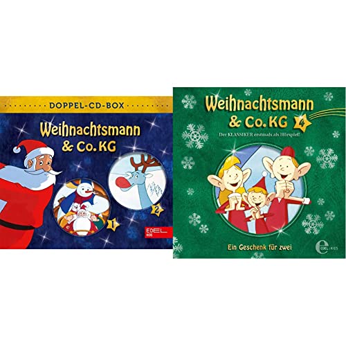Weihnachtsmann & Co. KG - Doppel-Box (Folge 1 + 2) - Das Original-Hörspiel zur TV-Serie & Ein Geschenk für zwei (4) - Das Original-Hörspiel zur TV-Serie von EDEL Music & Entertainmen