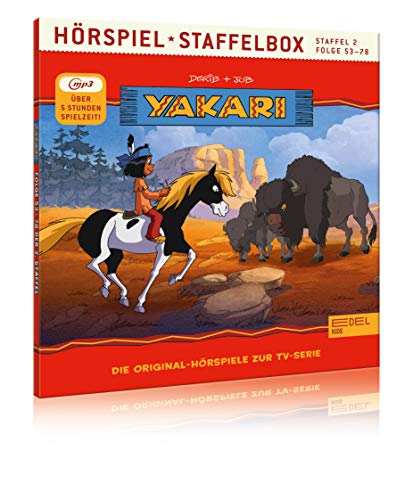 Yakari - Staffelbox 2 (mp3-CD) [Exklusiv bei Amazon.de] - Die Original-Hörspiele zur TV-Serie (Folge 53 - 78) von EDEL Music & Entertainmen