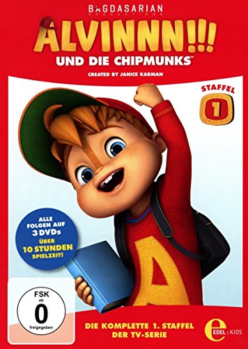 Alvinnn!!! und die Chipmunks - Box - Die komplette 1. Staffel (52 Episoden) [3 DVDs] von EDEL