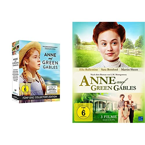 Anne auf Green Gables-Collector's Edition (5 DVD) & Anne auf Green Gables - Gesamtedition Teil 1-3 [3 DVDs] von EDEL