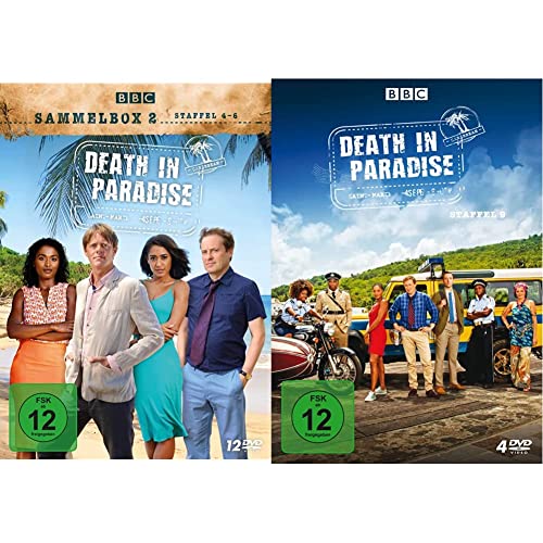 Death in Paradise - Sammelbox 2 [12 DVDs] & Death in Paradise - Staffel 9 [4 DVDs] von EDEL