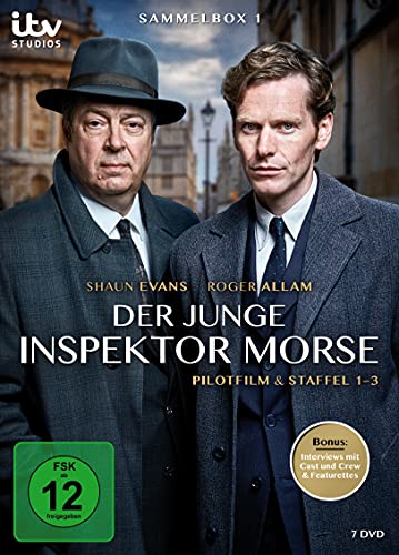 Der Junge Inspektor Morse - Sammelbox 1 (Staffel 1-3) / 7 DVD von EDEL