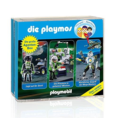 Die Playmos - Die große Agentenbox (Original Playmobil Hörspiele) von EDEL