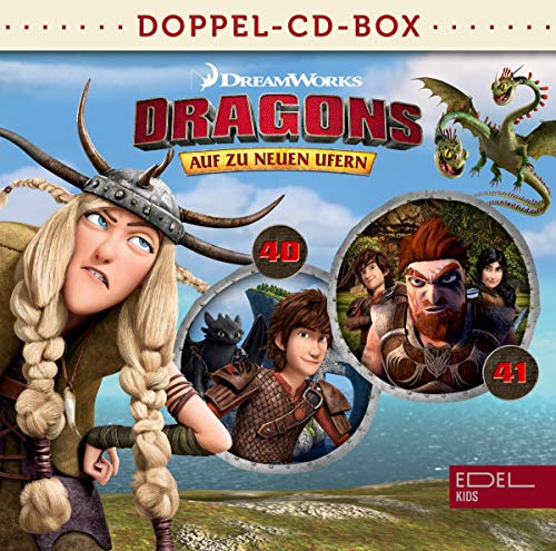 Dragons - Auf zu neuen Ufern - Doppel-CD-Box (Folgen 40 + 41) von EDEL