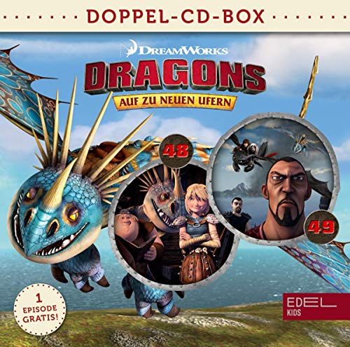 Dragons - Auf zu neuen Ufern - Doppel-CD-Box (Folgen 48 + 49) von EDEL