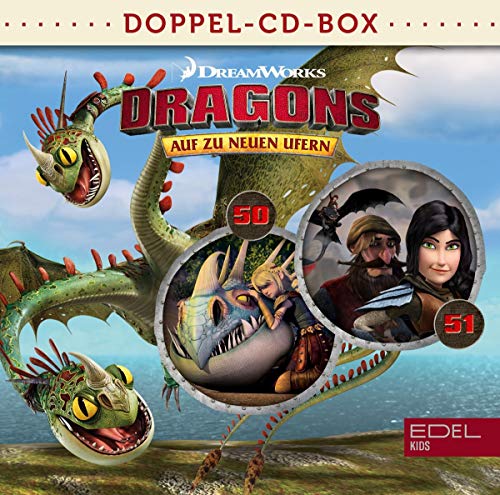 Dragons - Auf zu neuen Ufern - Doppel-CD-Box (Folgen 50 + 51) von EDEL