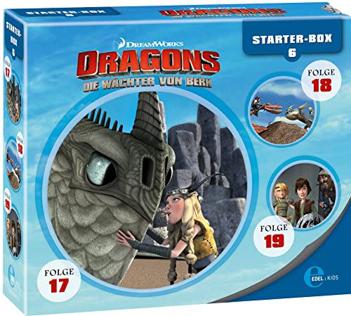 Dragons - Die Wächter von Berk - Starter-Box 6 (17 - 19) - Die Original-Hörspiele zur TV-Serie von EDEL