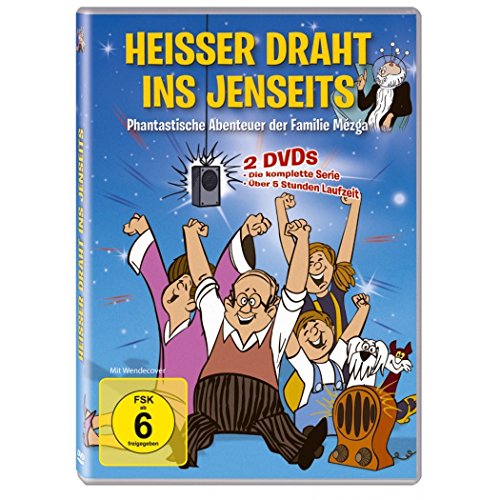 Heisser Draht ins Jenseits ( 13 Folgen - Original DEFA-Synchronisation - ungeschnitten) - Phantastische Abenteuer der Familie Mézga [2 DVDs] von EDEL