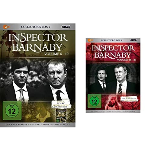 Inspector Barnaby - Collector's Box 2, Vol. 6-10 (20 Discs) & Inspector Barnaby - Collector's Box 4, Vol. 16-20 (21 Discs) von EDEL