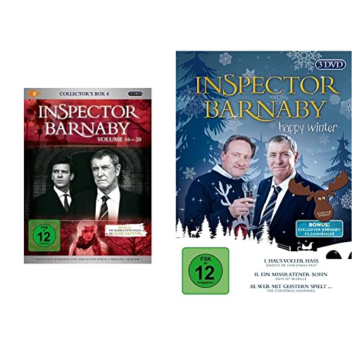 Inspector Barnaby - Collector's Box 4, Vol. 16-20 (21 Discs) & Inspector Barnaby - Happy Winter [3 DVDs] von EDEL