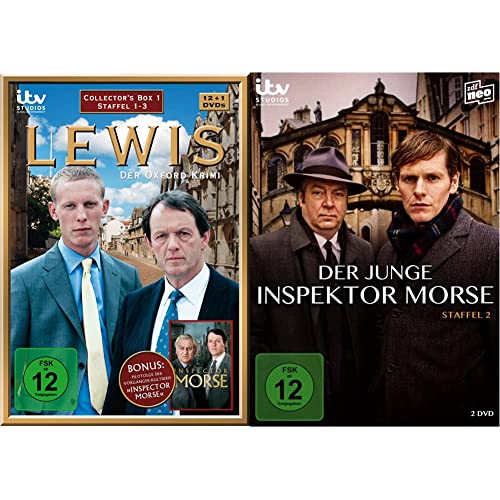 Lewis - Der Oxford Krimi - Collector's Box 1 [13 DVDs] & Der junge Inspektor Morse – Staffel 2 [2 DVDs] von EDEL