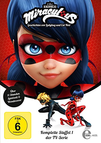 Miraculous - Geschichten von Ladybug & Cat Noir - Die komplette 1. Staffel [3 DVDs] von EDEL