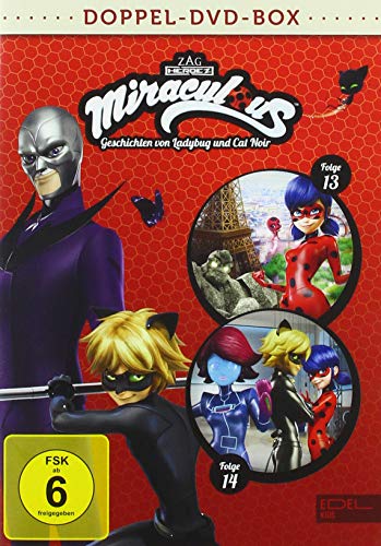 Miraculous - Geschichten von Ladybug und Cat Noir - Doppel-DVD-Box (Folgen 13 + 14) von EDEL