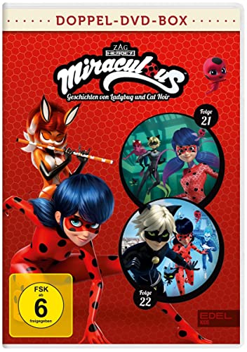 Miraculous - Geschichten von Ladybug und Cat Noir - Doppel-DVD-Box (Folgen 21 + 22) von EDEL