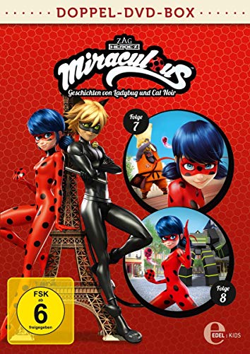 Miraculous - Geschichten von Ladybug und Cat Noir - Doppel-DVD-Box (Folgen 7 + 8) von EDEL