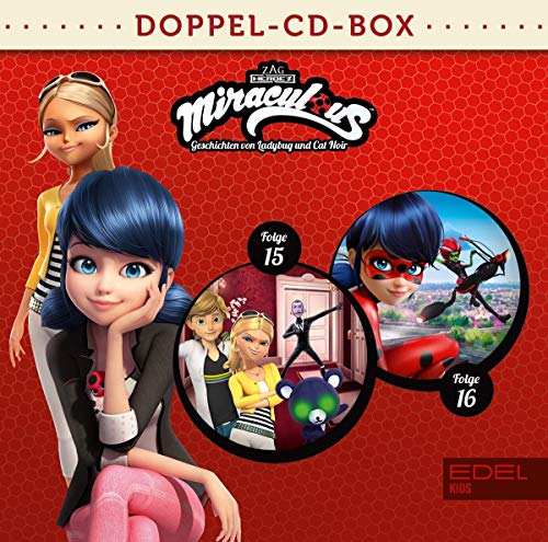 Miraculous - Geschichten von Ladybug und - Doppel-CD-Box (Folgen 15 + 16) von EDEL