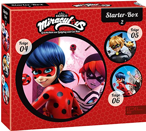 Miraculous - Starter-Box 2 (4 - 6) - Die Original-Hörspiele zur TV-Serie von EDEL