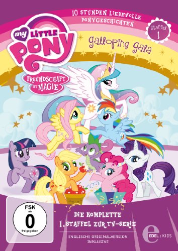 My Little Pony: Freundschaft ist Magie - Die komplette 1. Staffel [4 DVDs] von EDEL