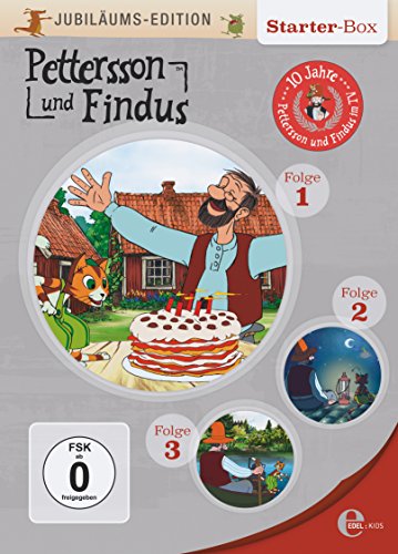 Pettersson und Findus - Folge 1-3 - Jubiläums-Edition/Starter-Box [3 DVDs] von EDEL