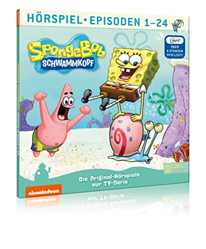 SpongeBob Schwammkopf - Staffelbox 1 (mp3-CD) - Folge 1 - 24 - Die Original-Hörspiele zur TV-Serie von EDEL