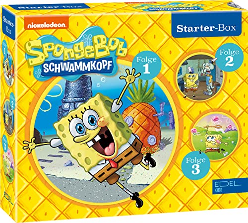 SpongeBob Schwammkopf - Starter-Box (1-3) - Die Original-Hörspiele zur TV-Serie von EDEL