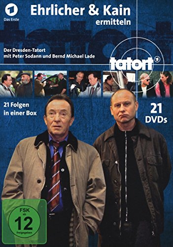 Tatort Dresden - Ehrlicher & Kain ermitteln [21 DVDs] von EDEL