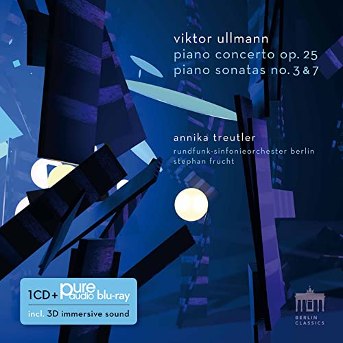 Viktor Ullmann: Piano Concerto op. 25 and Piano Sonatas 3 & 7 (CD + Pure Audio Blu-ray) von EDEL