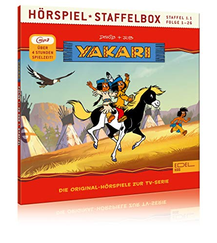 Yakari - Staffelbox 1.1 (mp3-CD) - Die Original-Hörspiele zur TV-Serie (Folge 1 - 26) von EDEL