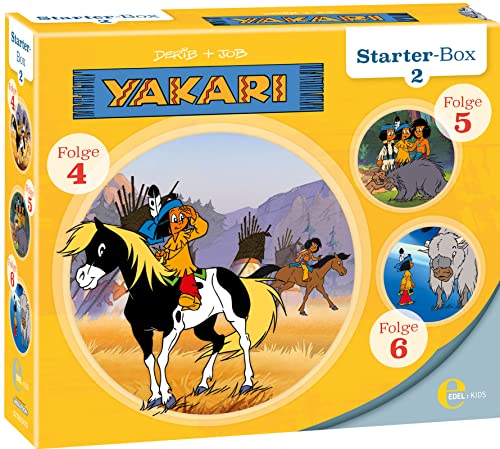 Yakari - "Starter-Box 2" - Folge 4 bis 6, Die Original-Hörspiele zur TV-Serie von EDEL