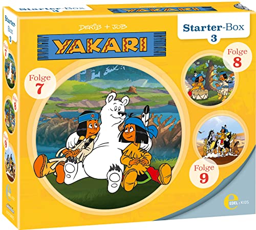 Yakari - "Starter-Box 3" - Folge 7 bis 9, Die Original-Hörspiele zur TV-Serie von EDEL