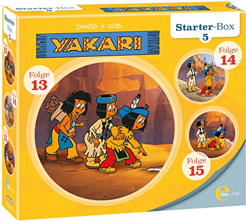 Yakari - Starter-Box 5 - Folge 13 bis 15, Die Original-Hörspiele zur TV-Serie von EDEL