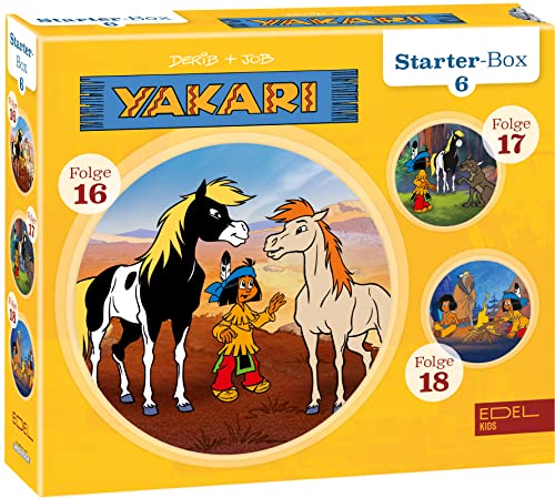 Yakari - Starter-Box 6 - Folge 16 bis 18, Die Original-Hörspiele zur TV-Serie von EDEL