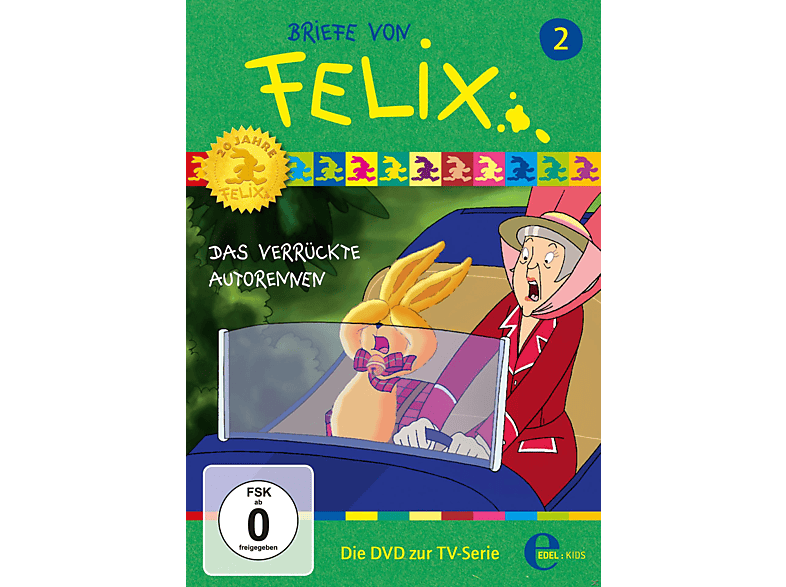 002 - Felix Das verrückte Autorennen DVD von EDELKIDS