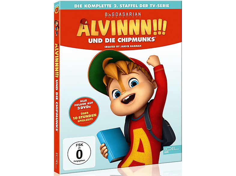 Alvinnn!!! und die Chipmunks: Die komplette 1. Staffel DVD Alvinnn!!! und die Chipmunks: Die komplette 1. Staffel DVD von EDELKIDS