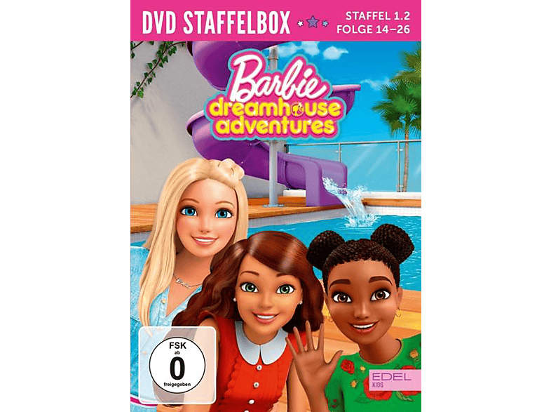 Barbie Dreamhouse Adventures - Staffelbox 1.2 Die DVD zur TV-Serie (Folge 14 26) von EDELKIDS