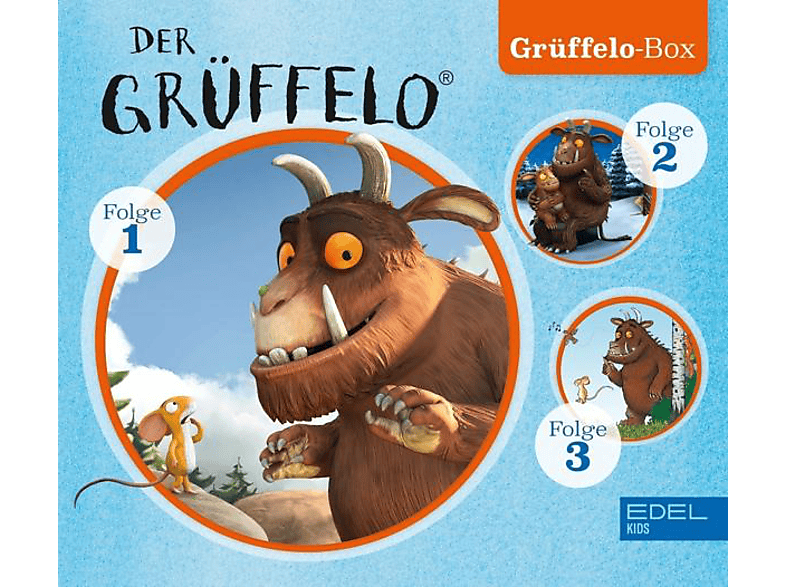 Der Grüffelo - GRÜFFELO-BOX-HÖRSPIELE & LIEDERALBUM (CD) von EDELKIDS