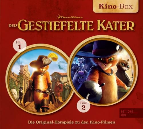 Der gestiefelte Kater - Kino-Box (1 + 2) - Die Original-Hörspiele zu den Kinofilmen von EDELKIDS