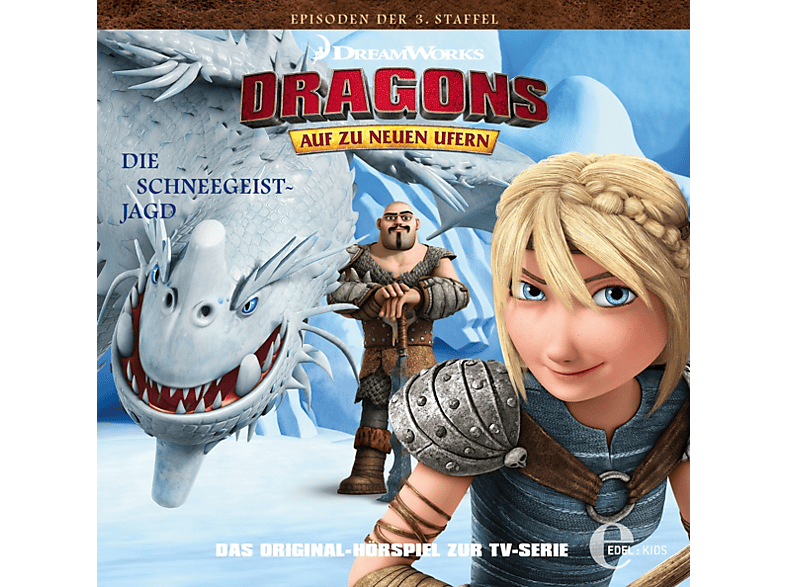 Dragons - Auf zu neuen Ufern: Die Schneegeist-Jagd (CD) von EDELKIDS