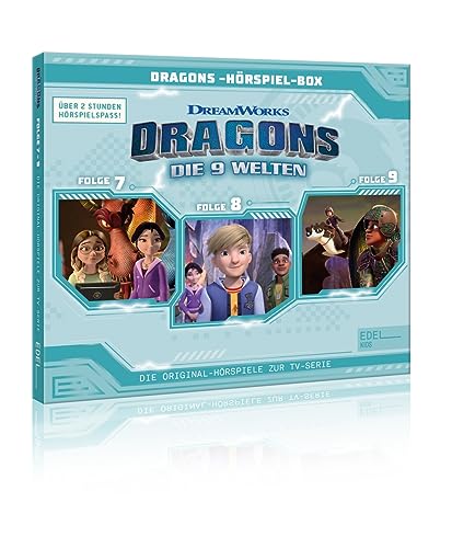 Dragons - Die 9 Welten: Die Hörspiel-Box mit den Folgen 7 - 9 - Die Original-Hörspiele zur TV-Serie von EDELKIDS