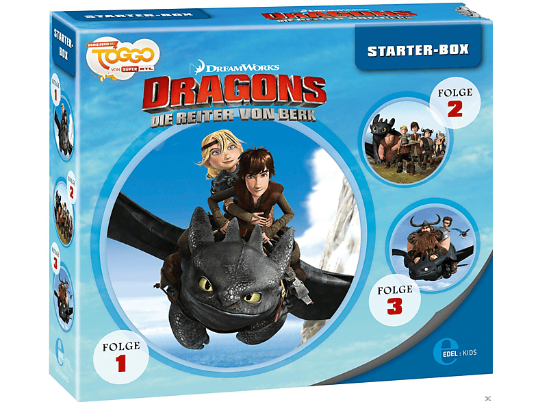 Dragons-Die Reiter Von Berk - Starter-Box (CD) von EDELKIDS