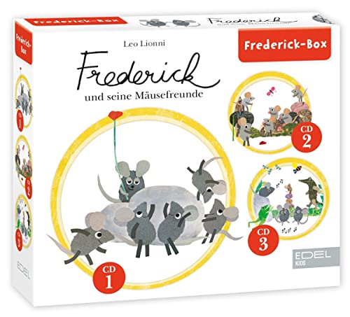 Frederick und seine Mäusefreunde - Die Frederick-Box mit Hörspielen und Liedern für Kinder - Nach den Geschichten von Leo Lionni [3 CDs] von EDELKIDS