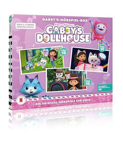 Gabby's Dollhouse - Hörspiel-Box (Folge 10-12) - Die Original-Hörspiele zur Serie von EDELKIDS