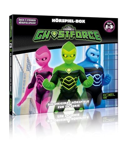 Ghostforce: Die Hörspiel-Box mit den Folgen 1 - 3 - Die Original-Hörspiele zur TV-Serie von EDELKIDS