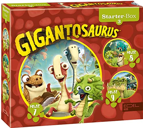 Gigantosaurus - Starter-Box(3) - Folge 7-9 - Die Original-Hörspiele zur TV-Serie von EDELKIDS