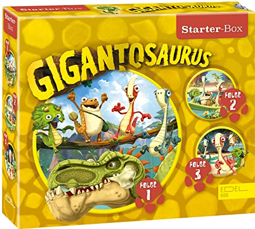 Gigantosaurus - Starter-Box (1 - 3) - Die Original-Hörspiele zur TV-Serie von EDELKIDS