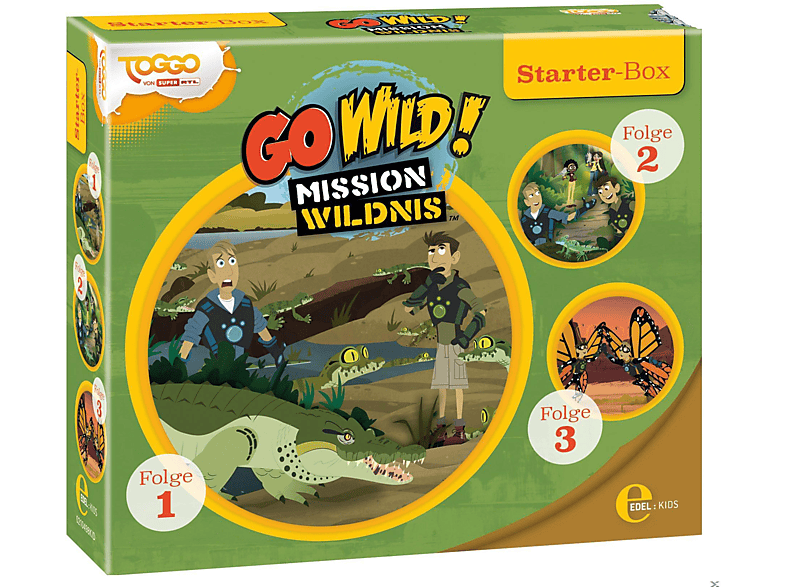 Go Wild!-Mission Wildnis - Starter-Box (CD) von EDELKIDS