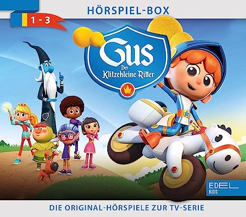 Gus - Der klitzekleine Ritter: Die Hörspiel-Box mit den Folgen 1 - 3 - Die Original-Hörspiele zur TV-Serie von EDELKIDS